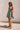 Charming multi-position sage dress
