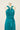 Robe Prestance turquoise — devant 3 col americain