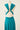 Robe Prestance turquoise — dos 3 anneau milieu