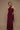 Robe écharpe Fatale bordeaux