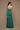 Robe écharpe Fatale vert émeraude portée